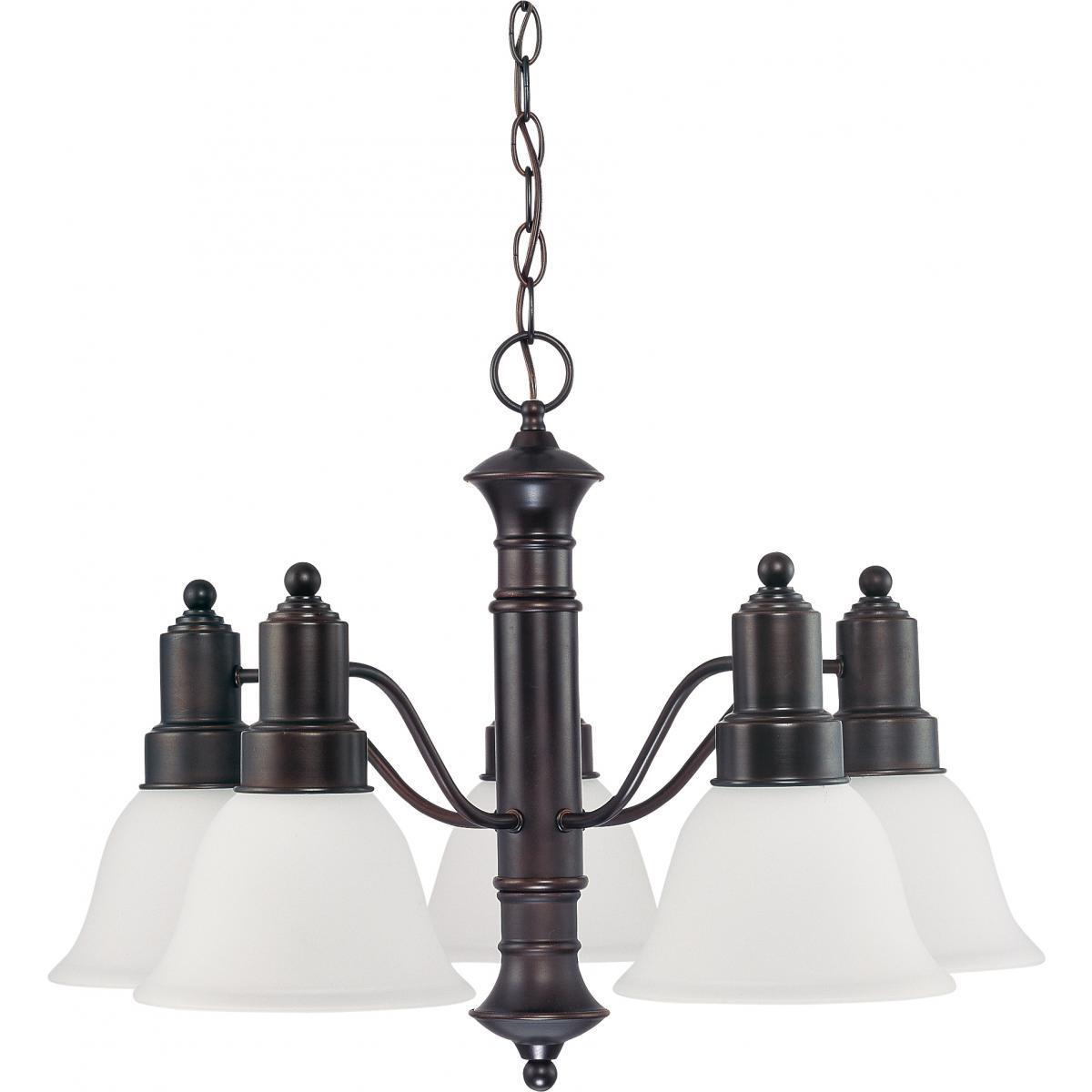 Gotham 5 Light Chandelier (Mahogany Bronze) - Chandeliers For Bedrooms by Overstock.com