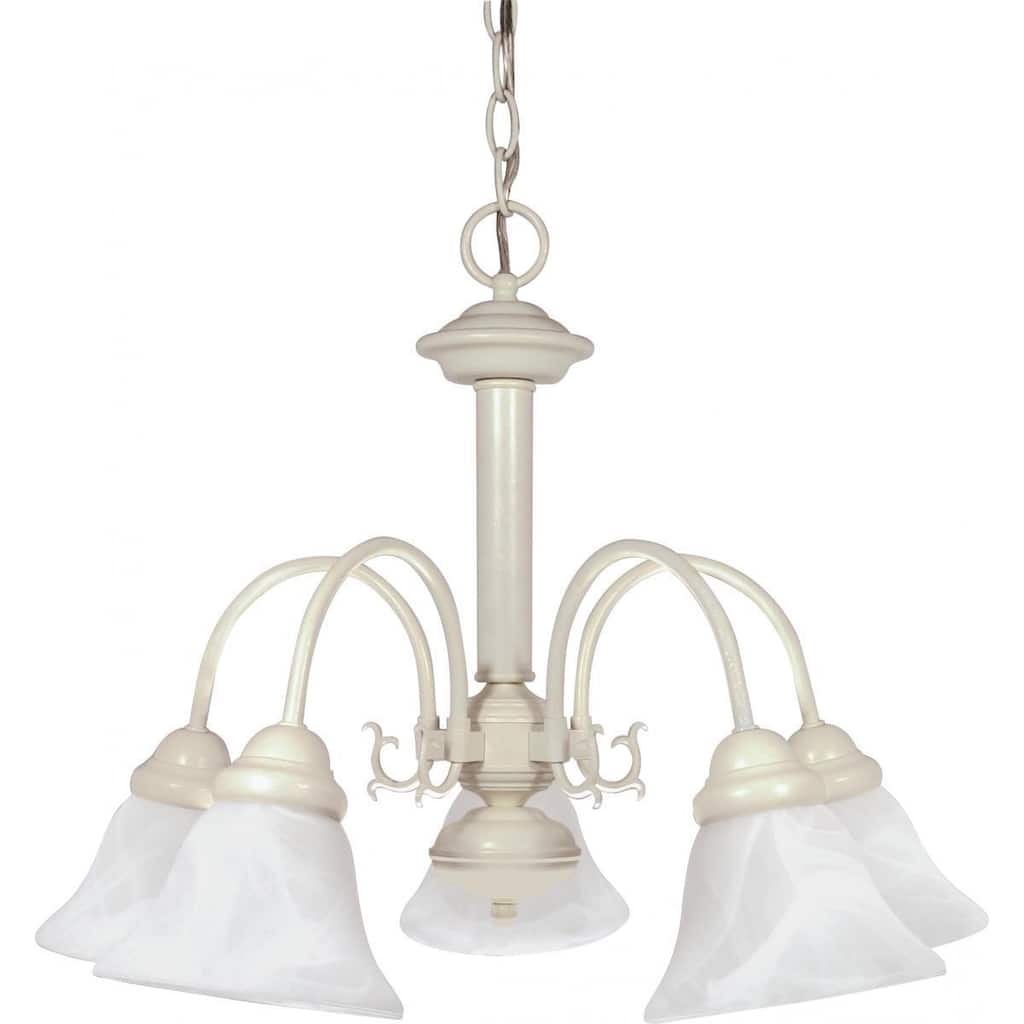 Nuvo Lighting Ballerina 5-light Chandelier - Width 24.00", Height 18" - Width 24.00", Height 18"