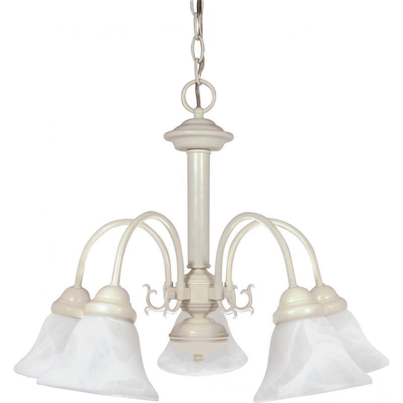 Nuvo Lighting Ballerina 5-light Chandelier - Width 24.00", Height 18" - Width 24.00", Height 18"