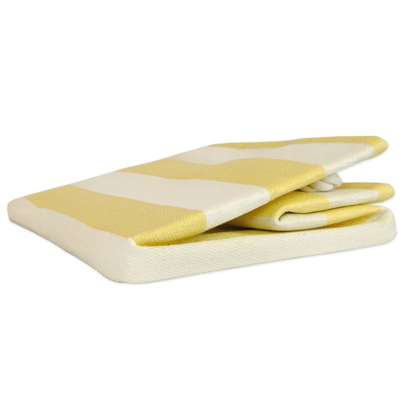 DII Striped Decorative Storage Bin