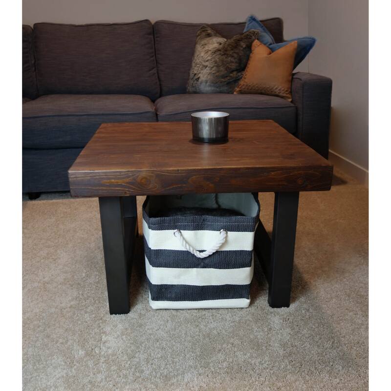 DII Striped Decorative Storage Bin