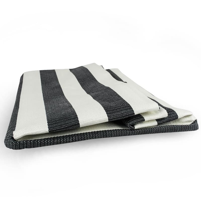 DII Striped Decorative Storage Bin