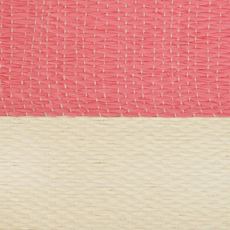 DII Striped Decorative Storage Bin