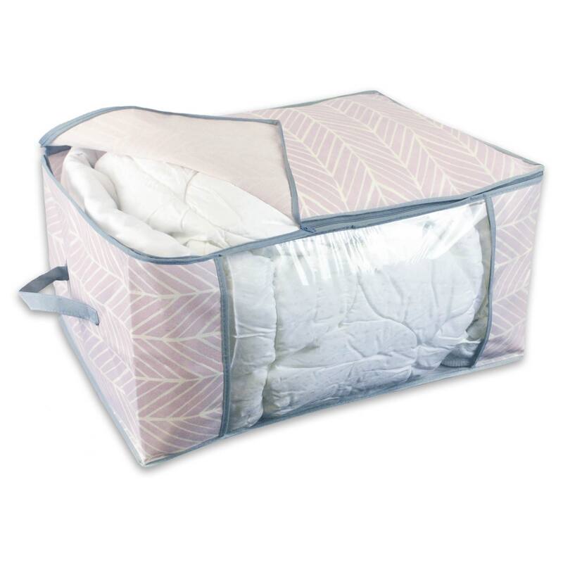 DII Damask Soft Storage Bins (Set of 2)