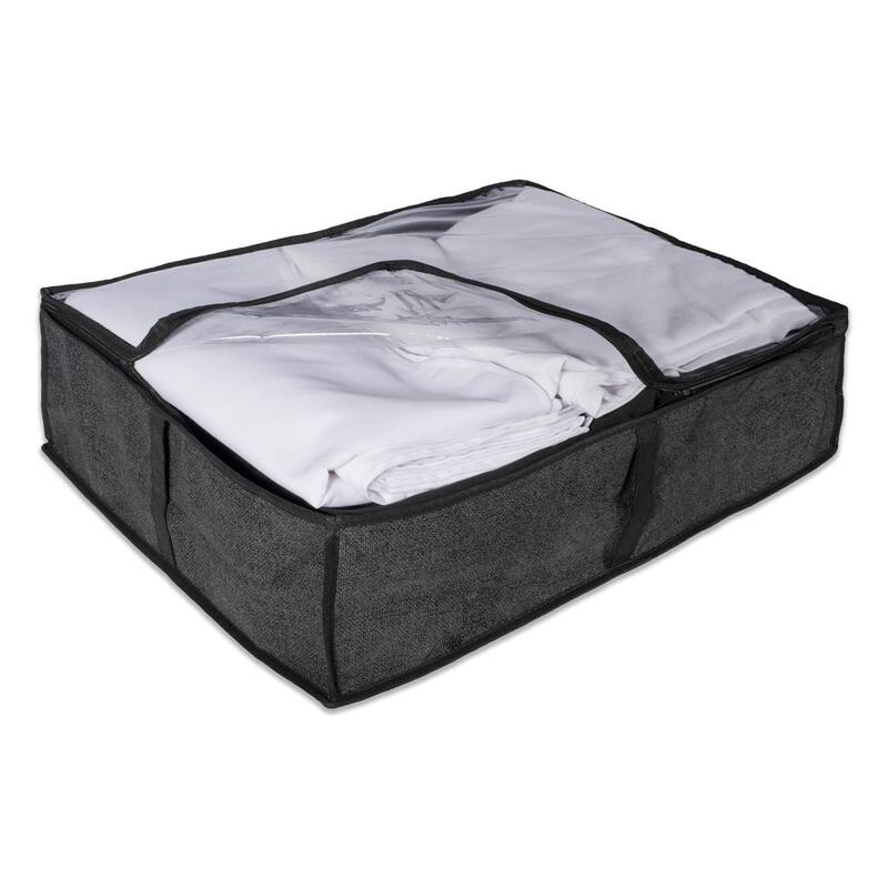 DII Damask Soft Storage Bins (Set of 2)