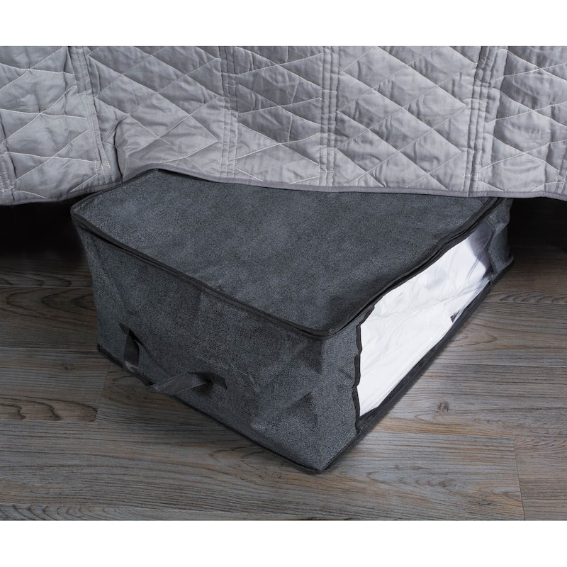 DII Damask Soft Storage Bins (Set of 2)