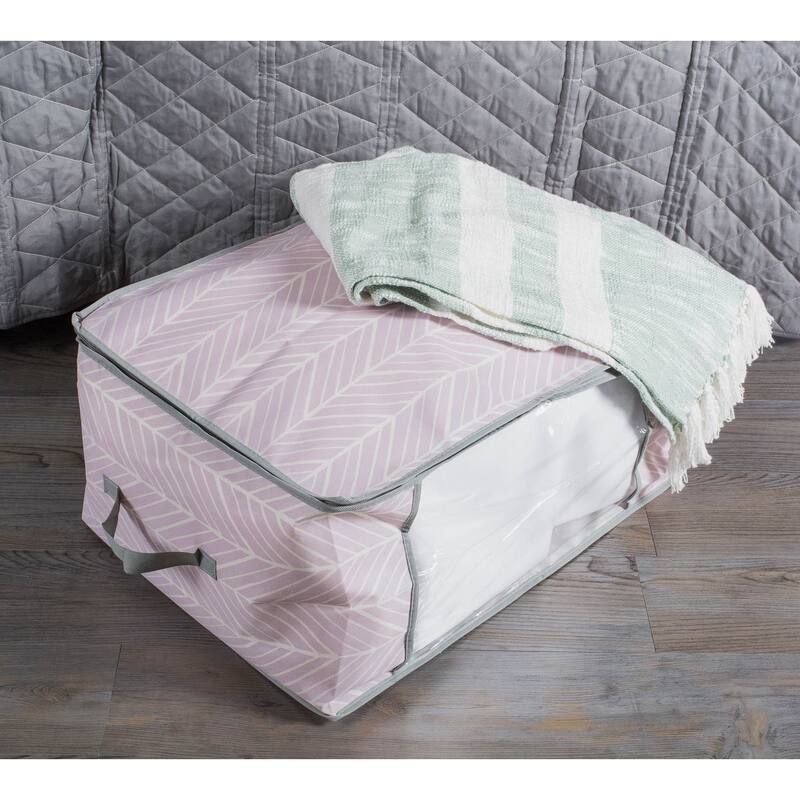 DII Damask Soft Storage Bins (Set of 2)