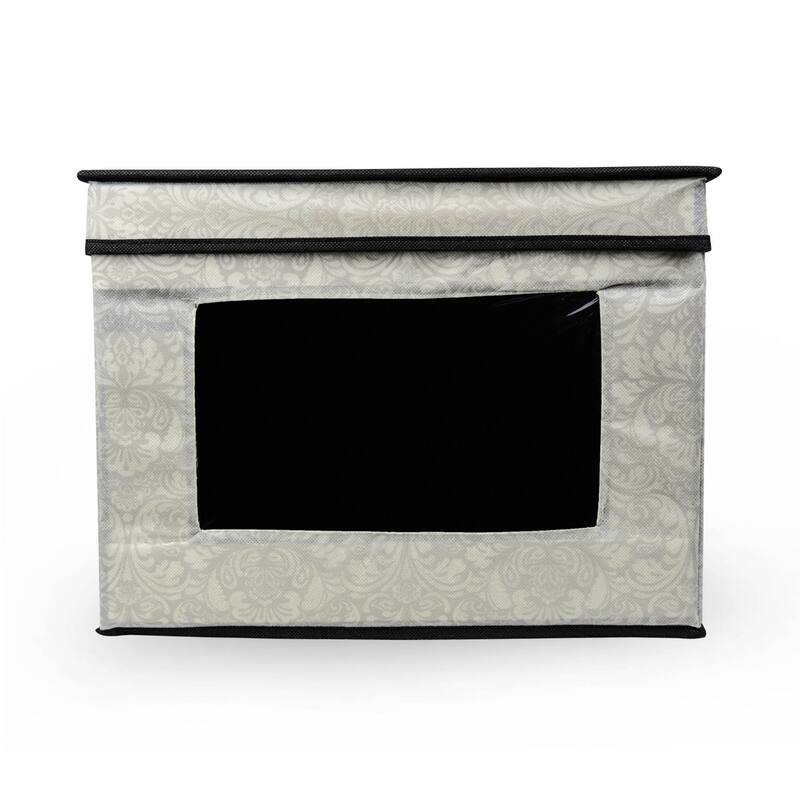 DII Damask Sweater Closet Storage Bin