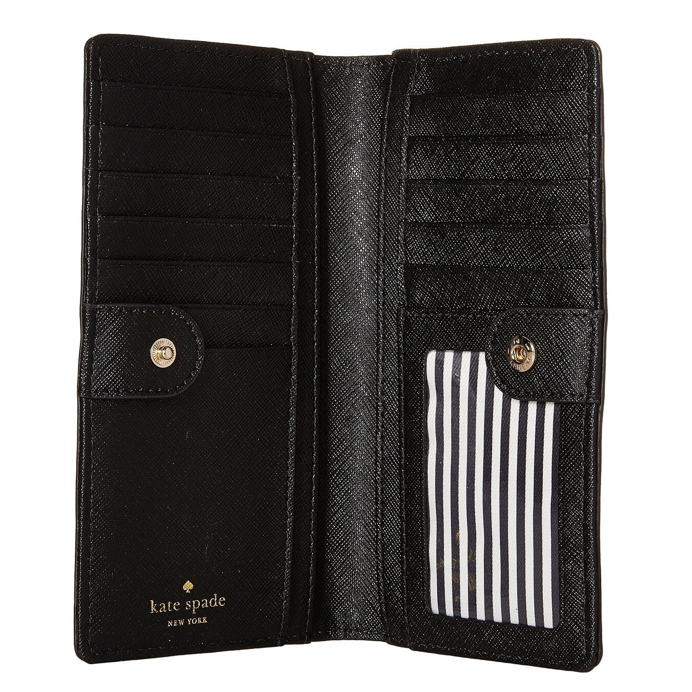 kate spade stacy wallet black