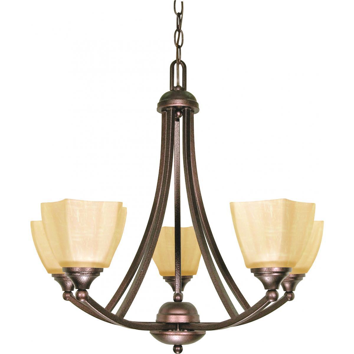 Normandy 5 Light Chandelier (Copper Bronze) - Chandeliers For Bedrooms by Overstock.com