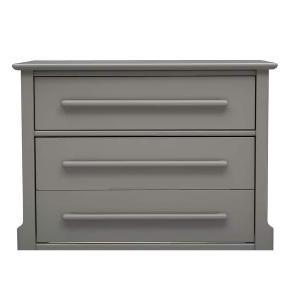 serta mid century modern 3 drawer dresser with changing top Mid-Century Modern 3 Drawer Dresser with Changing Top