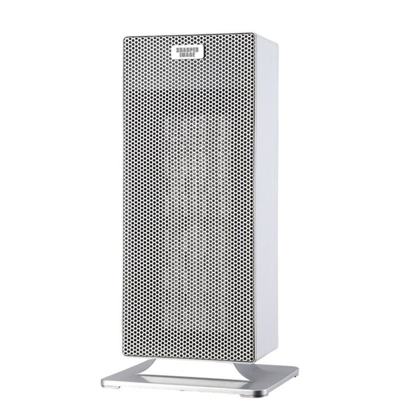 Sharper Image 15 Inch White Tower Heater