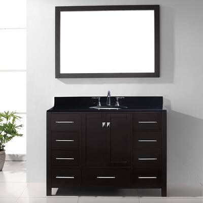 Caroline Avenue 48-in Single Sink Vanity Set with Granite Top