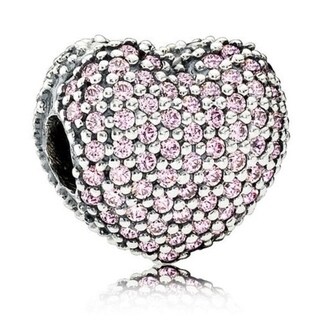 pandora opulent heart charm