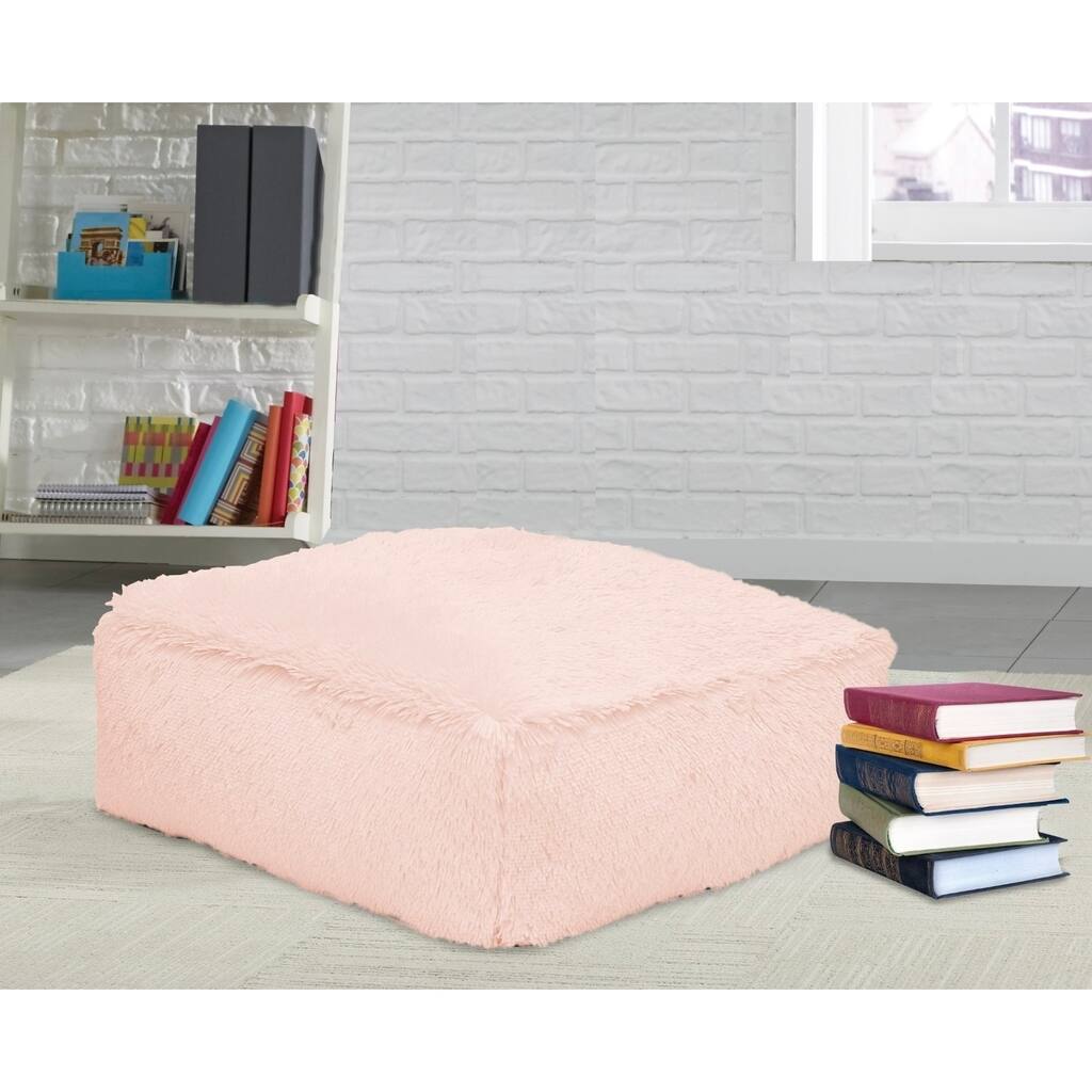Faux Fur Floor Pillow