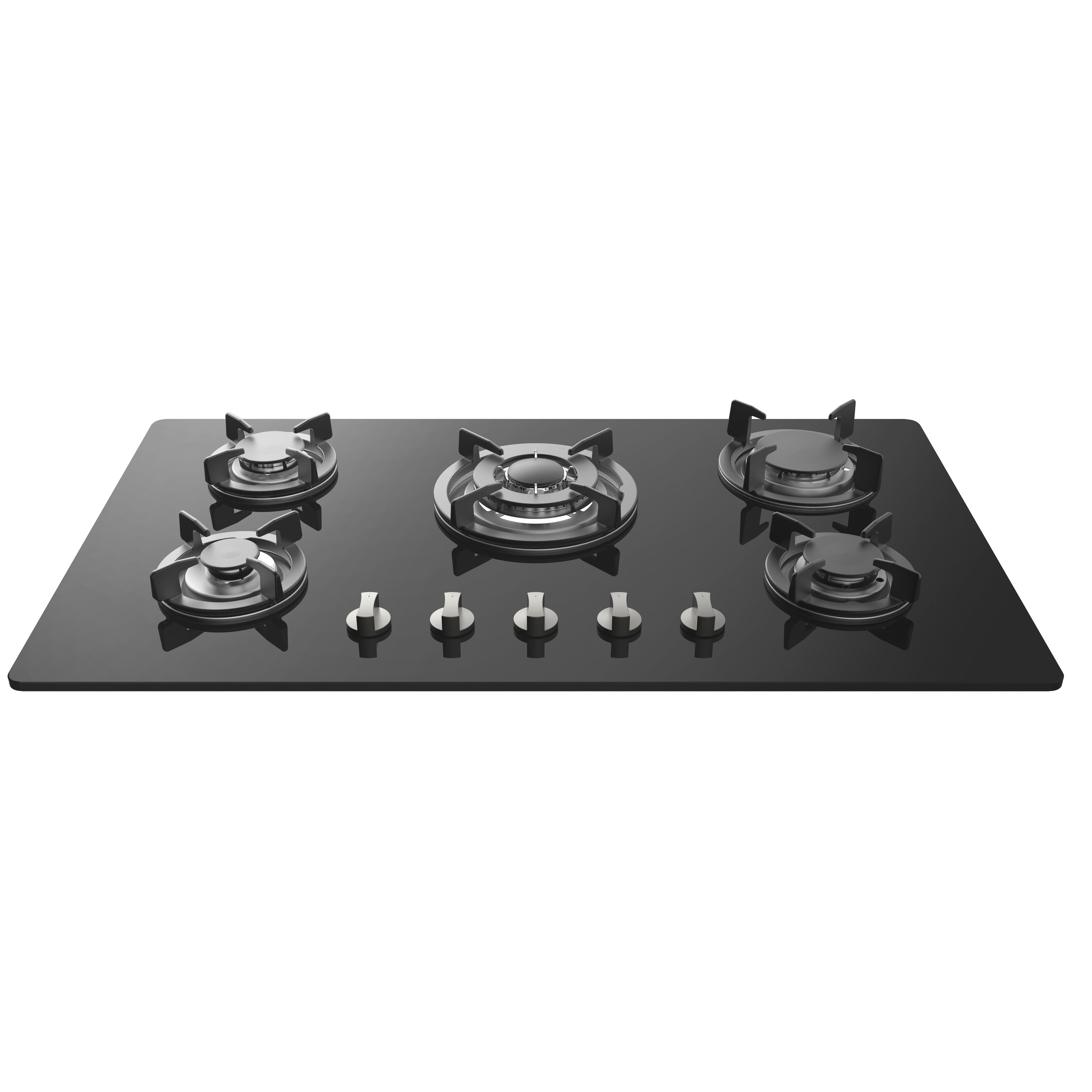 Shop Empava 34 Inch Gas Cooktop With Tempered Glass 5 Sabaf