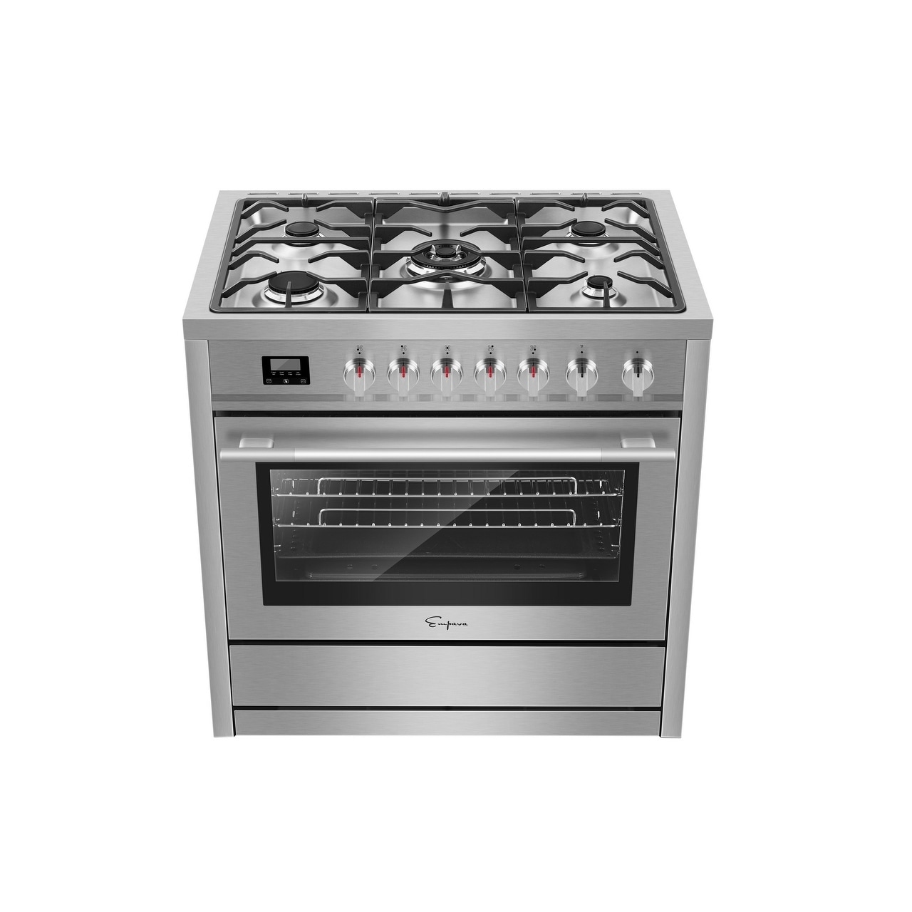 Shop Empava 36 Freestanding Single Oven Gas Range With 5 Burner