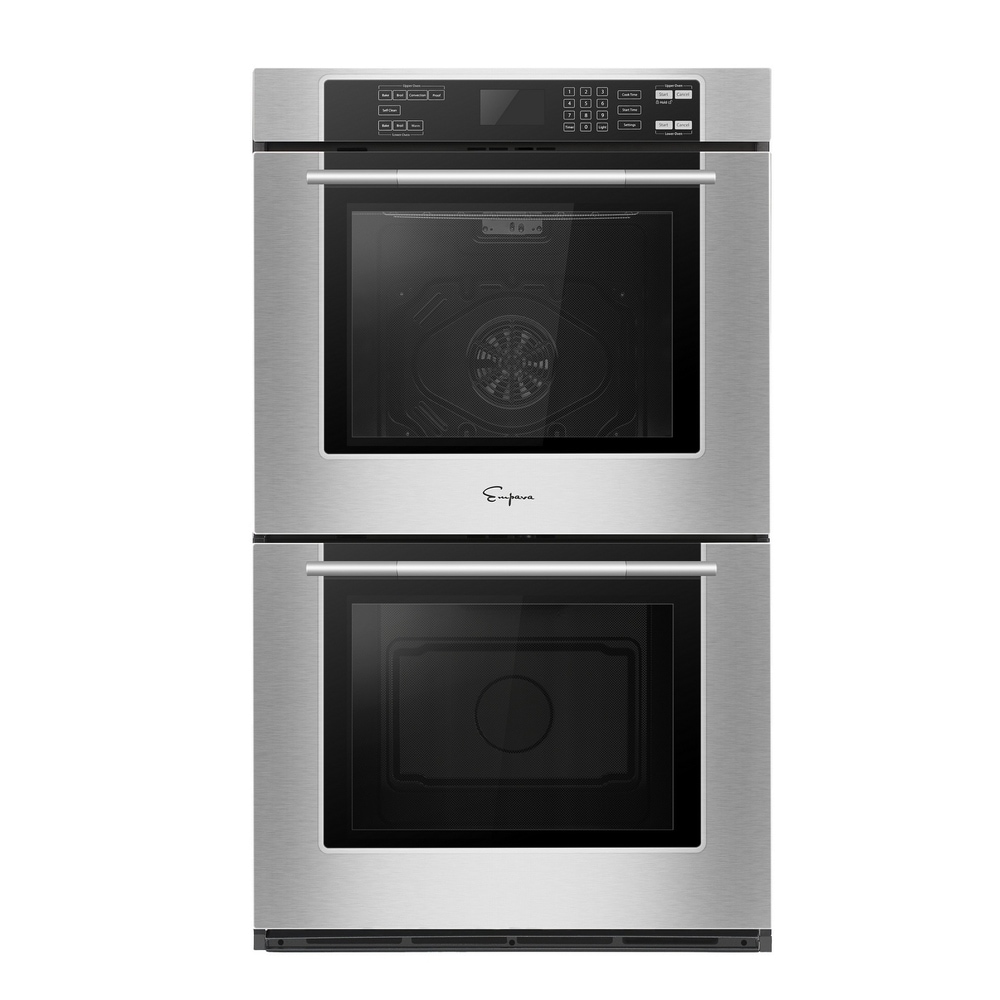 Empava  30 in. Double Electric Wall Oven Self-cleaning Convection Fan (30 inch)