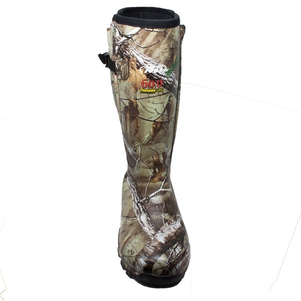 side zip rubber insulated hunting boots