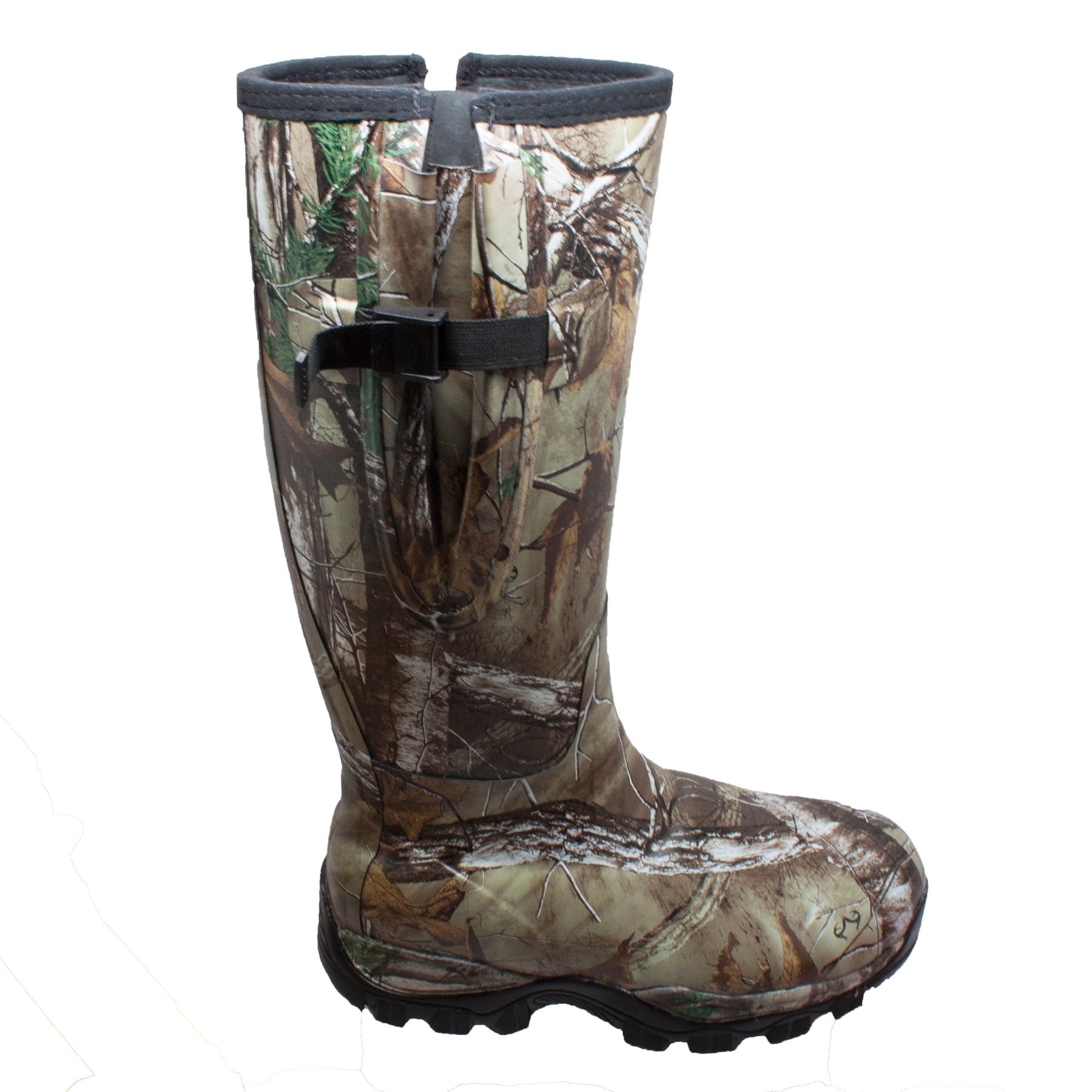 side zip rubber insulated hunting boots