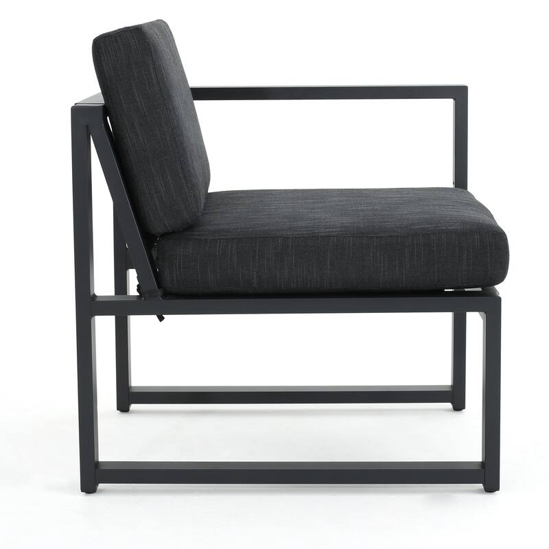 Navan Outdoor Vshaped 5 Seater Sectional Sofa Set by Christopher Knight Home Bed Bath