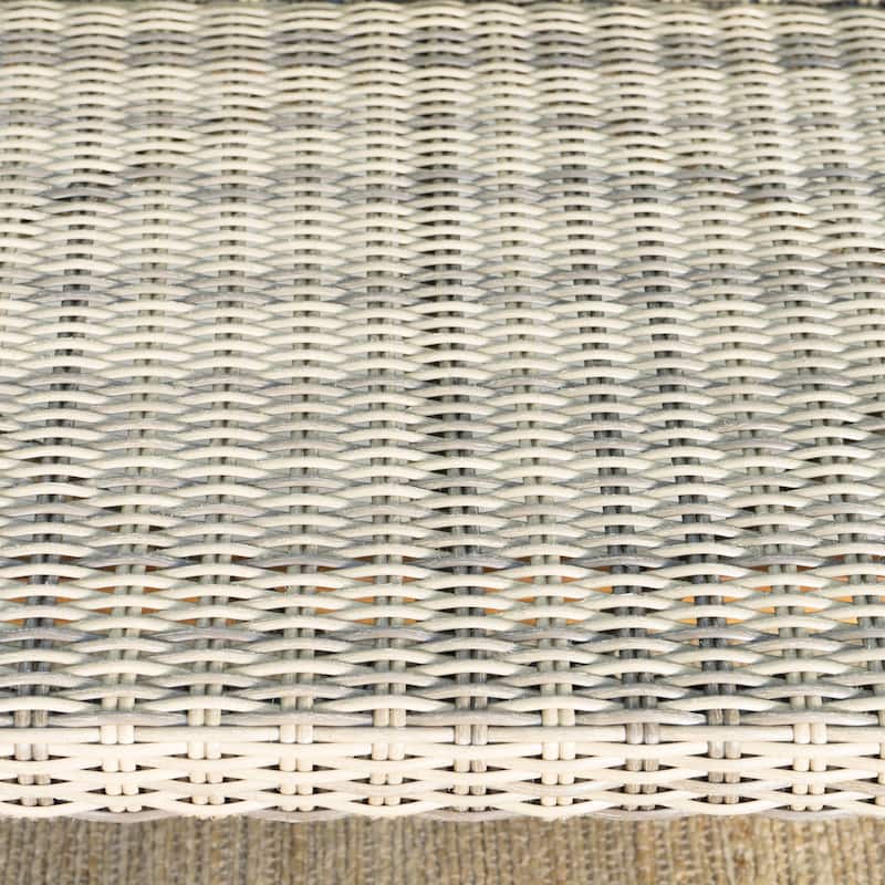 Hampton Outdoor 7-piece Mid-Century Wicker Chat Set by Christopher Knight Home