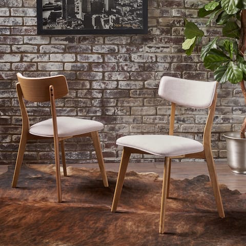 Chazz Mid-century Dining Chair by Christopher Knight Home (Set of 2)