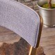 preview thumbnail 47 of 76, Chazz Mid Century Upholstered Dining Chairs (Set of 2) by Christopher Knight Home