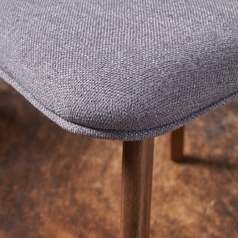 Chazz Mid Century Upholstered Dining Chairs (Set of 2) by Christopher Knight Home