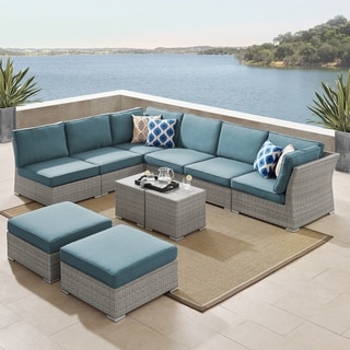 Top Product Reviews For Corvus 10 Piece Grey Wicker Patio Corvus 10 Piece Grey Wicker Patio