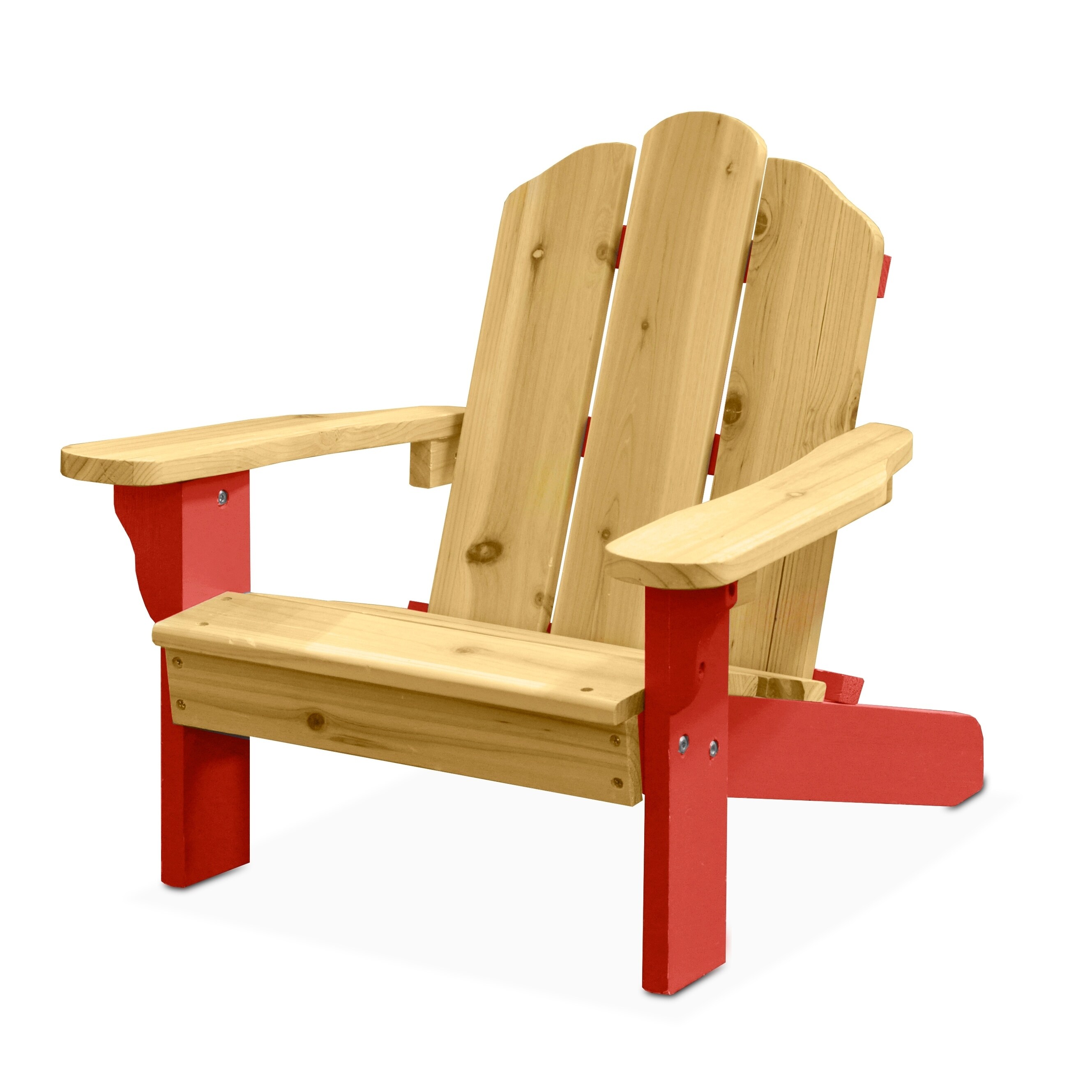 Shop Kids 2 Tone Adirondack Outdoor Chair Overstock 17158371