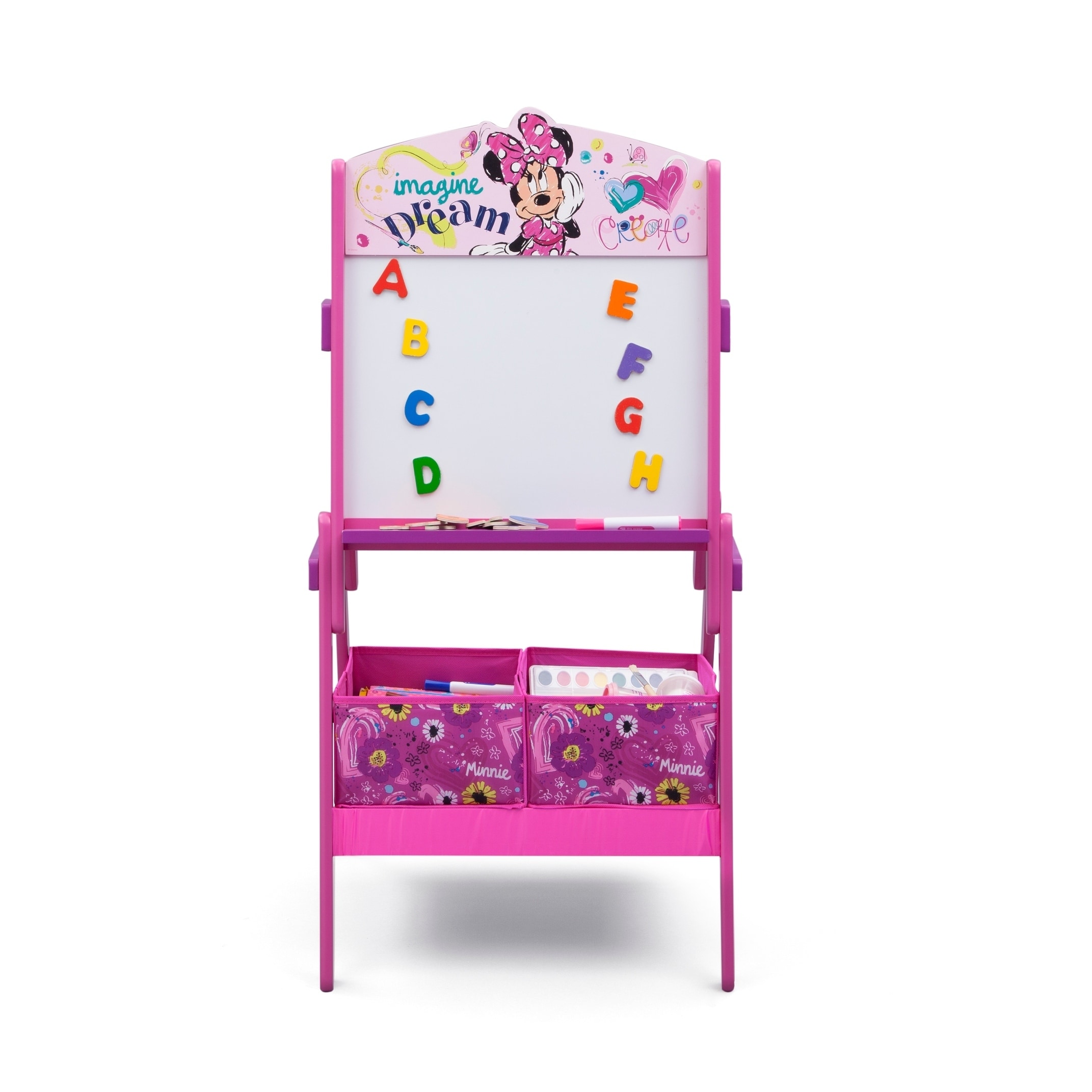 Disney Minnie Mouse Activity Easel with Dry Erase Board and Magnetic  Letters - Multi - Bed Bath & Beyond - 17158920