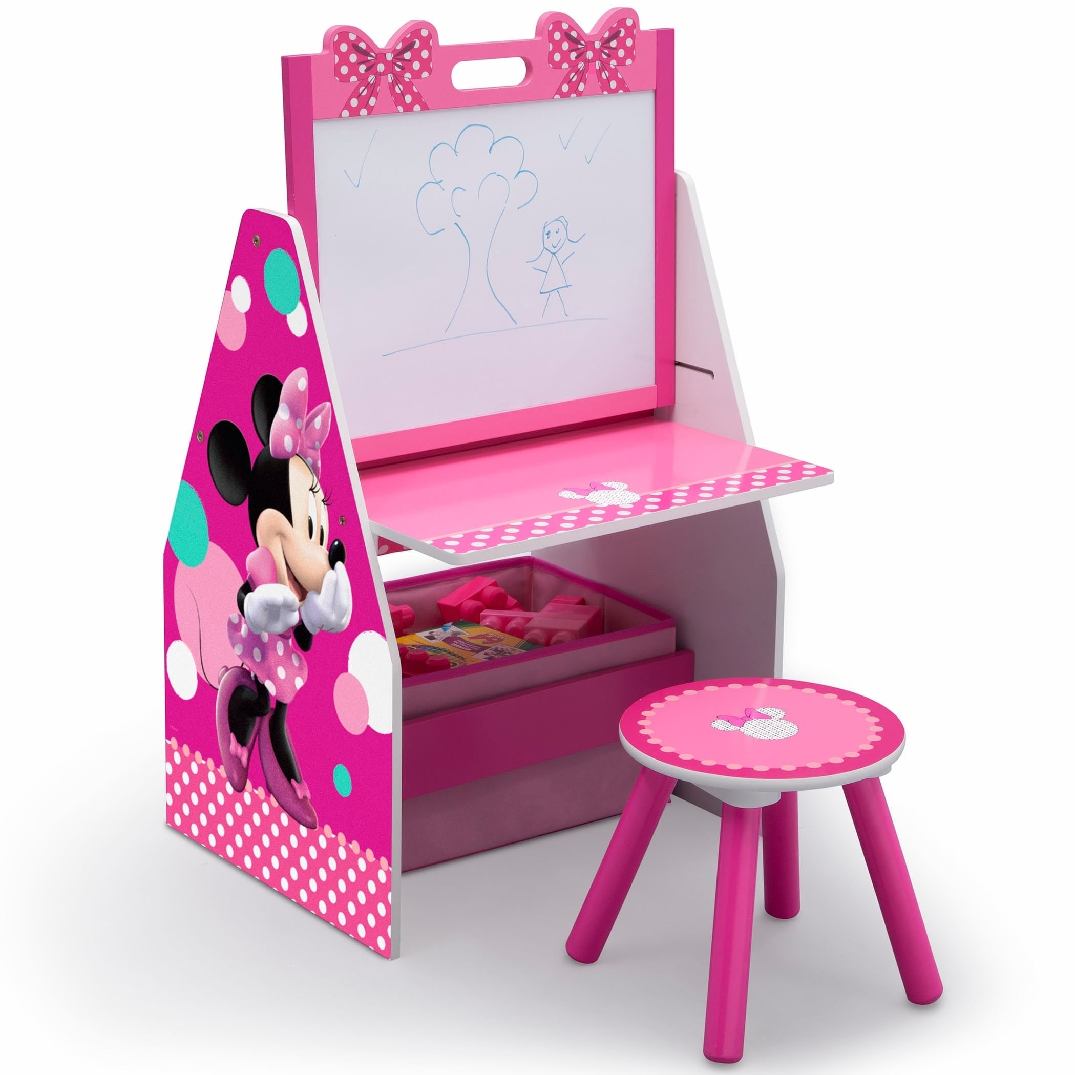 minnie mouse desk and chair set
