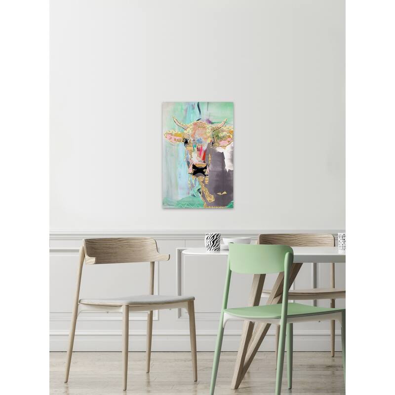'I Am Jade' Painting Print on Wrapped Canvas - Multi-Color
