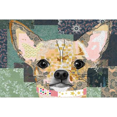 'Being Foxy' Painting Print on Wrapped Canvas - Multi-Color