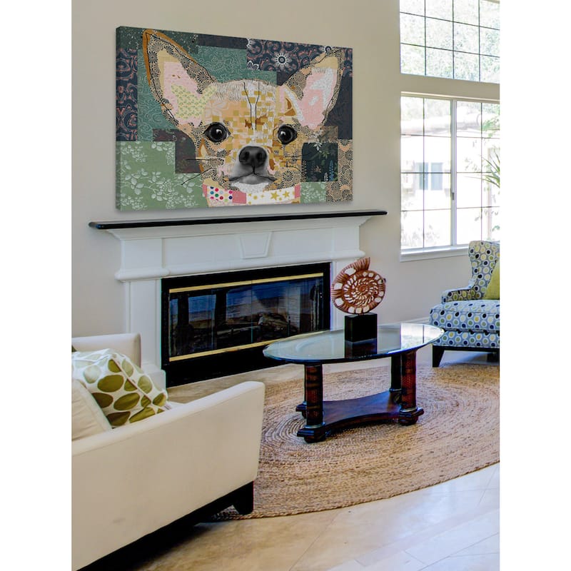 'Being Foxy' Painting Print on Wrapped Canvas - Multi-Color