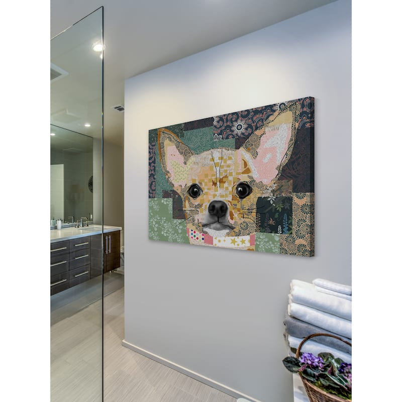 'Being Foxy' Painting Print on Wrapped Canvas - Multi-Color