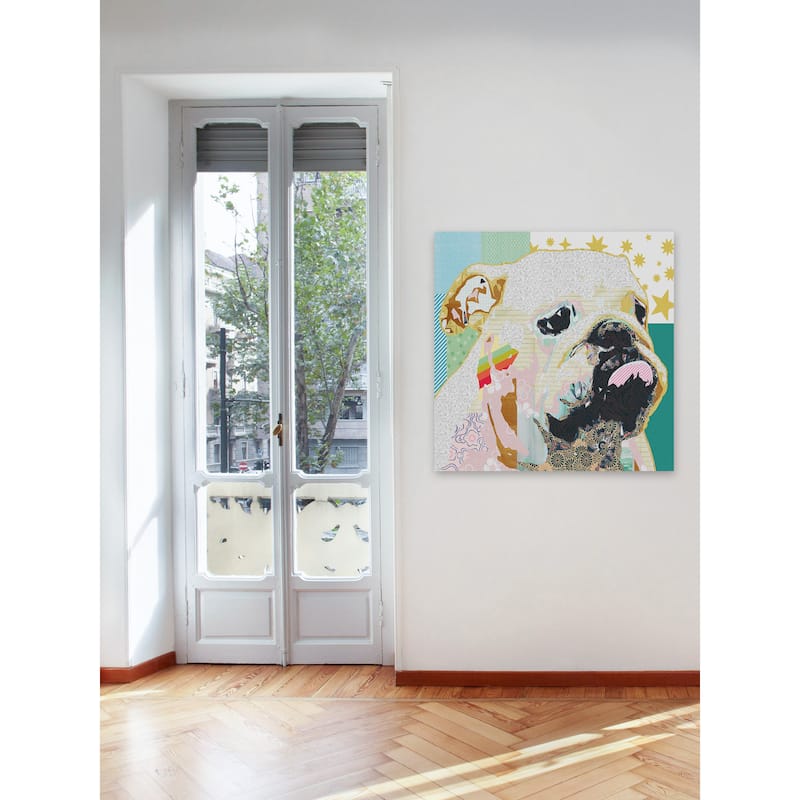 'Guilty Is Me' Painting Print on Wrapped Canvas - Multi-Color