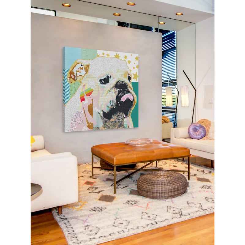 'Guilty Is Me' Painting Print on Wrapped Canvas - Multi-Color