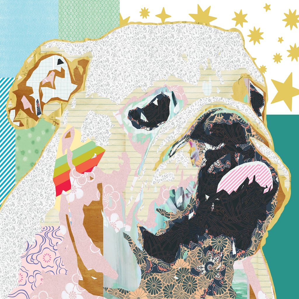 'Guilty Is Me' Painting Print on Wrapped Canvas - Multi-Color