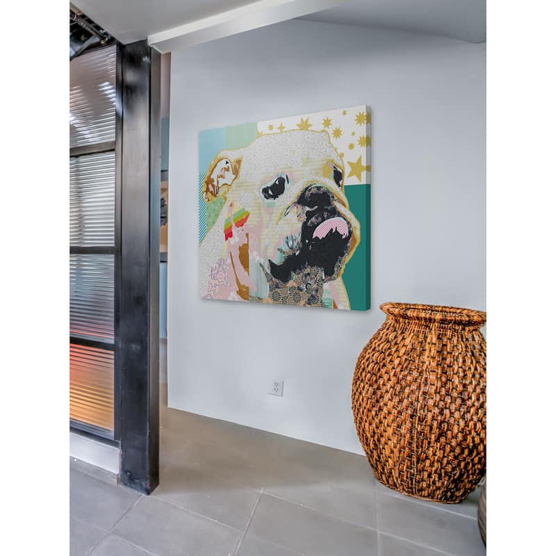 'Guilty Is Me' Painting Print on Wrapped Canvas - Multi-Color