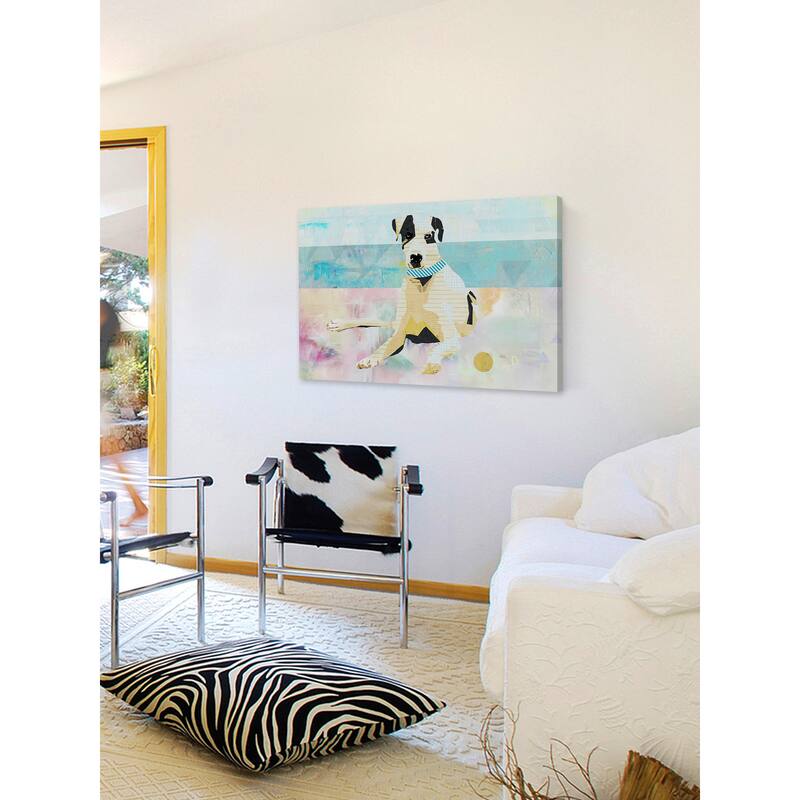 'Aloha' Painting Print on Wrapped Canvas - Multi-Color