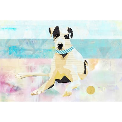 'Aloha' Painting Print on Wrapped Canvas - Multi-Color