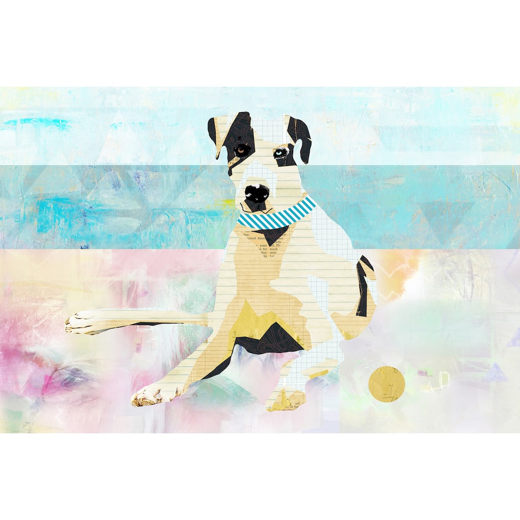 'Aloha' Painting Print on Wrapped Canvas - Multi-Color