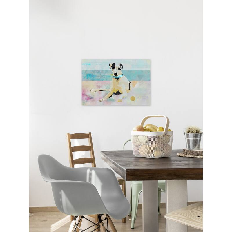 'Aloha' Painting Print on Wrapped Canvas - Multi-Color