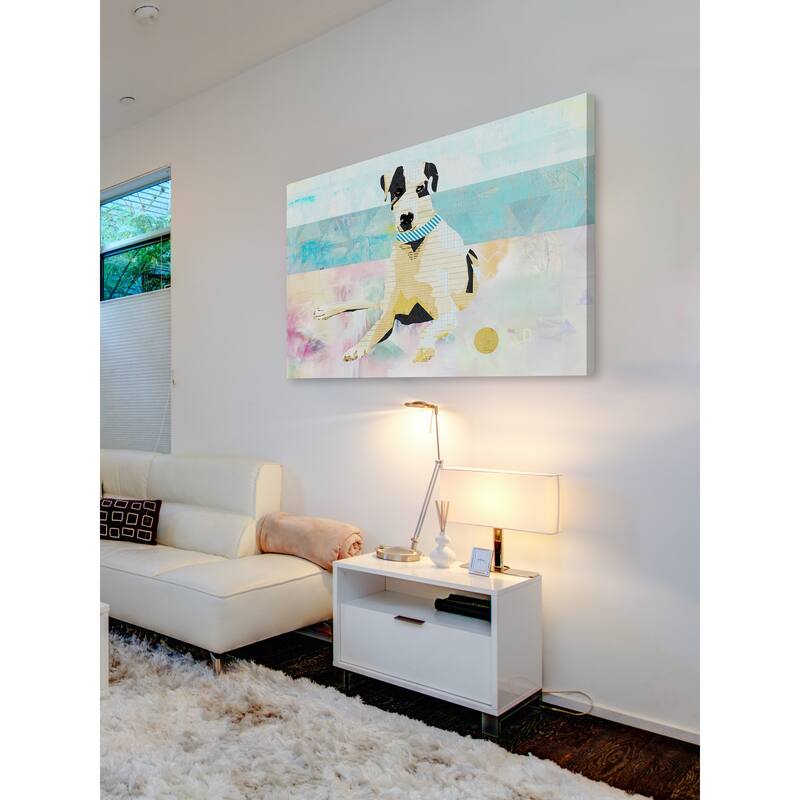 'Aloha' Painting Print on Wrapped Canvas - Multi-Color