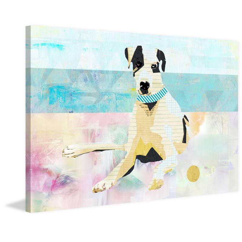 'Aloha' Painting Print on Wrapped Canvas - Multi-Color
