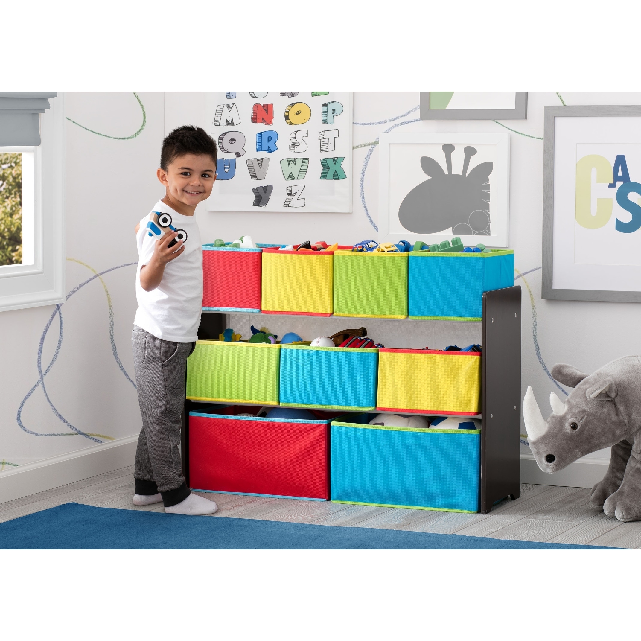 Delta top 9 Bin Toy Organizer