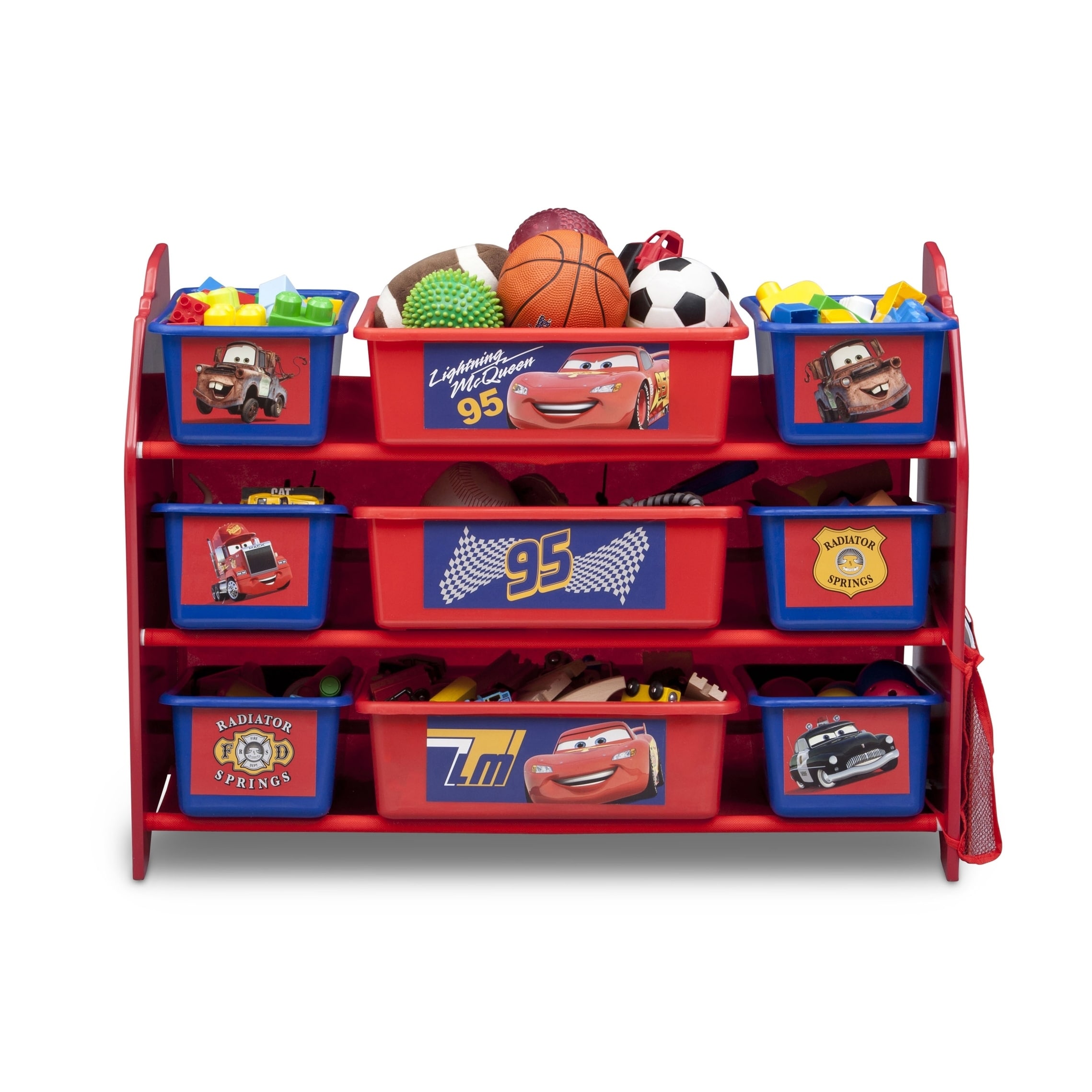 lightning mcqueen toy organizer