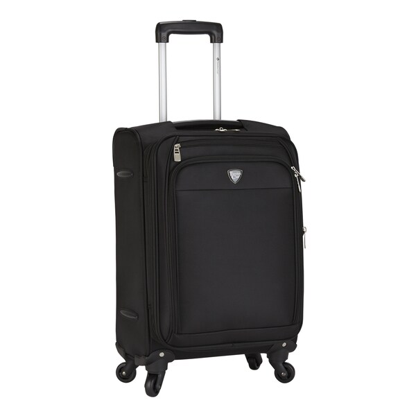 Travelers Club Monterey 18-inch Expandable Carry On Spinner Suitcase